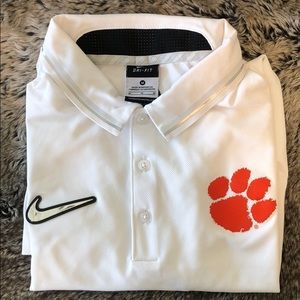 Nike Clemson Golf Polo, Medium CFP